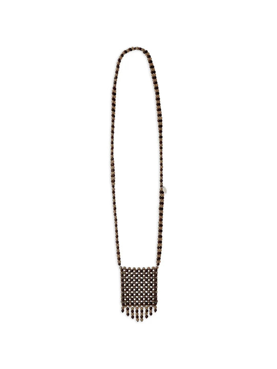 Brown jewelry, front view