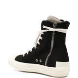 Black shoes, side view