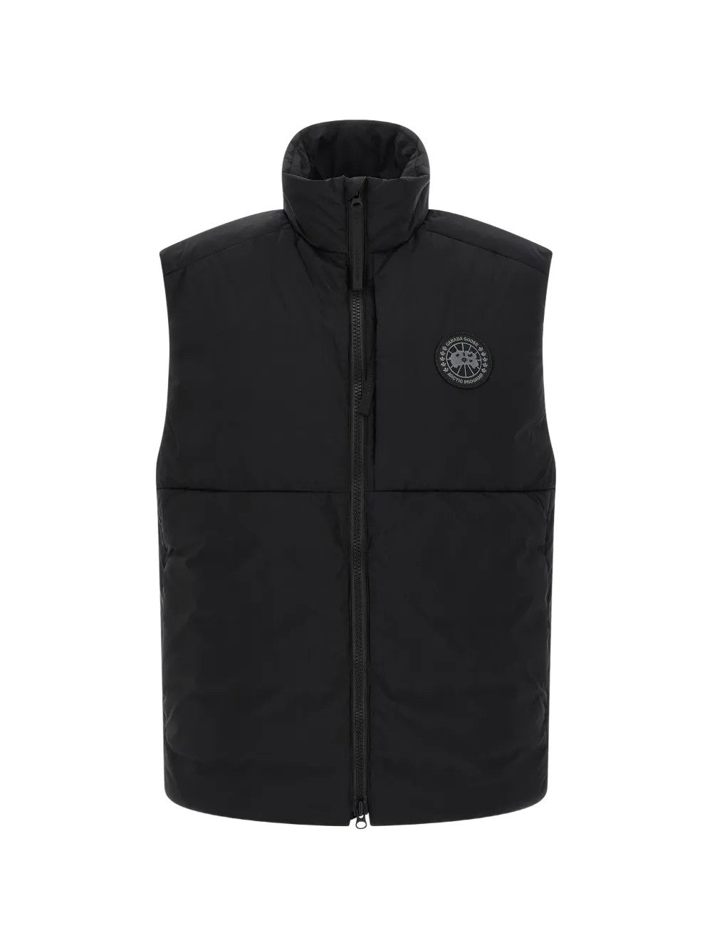 Black jacket, front view