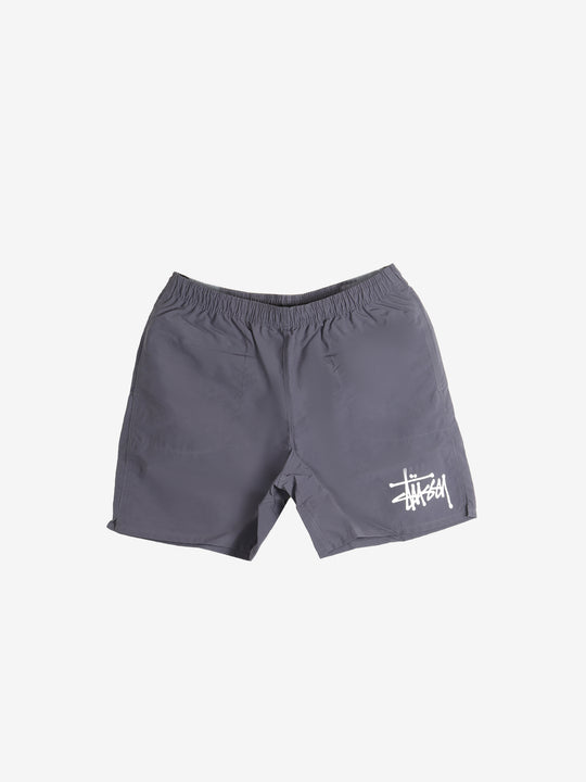 Grey short, front view