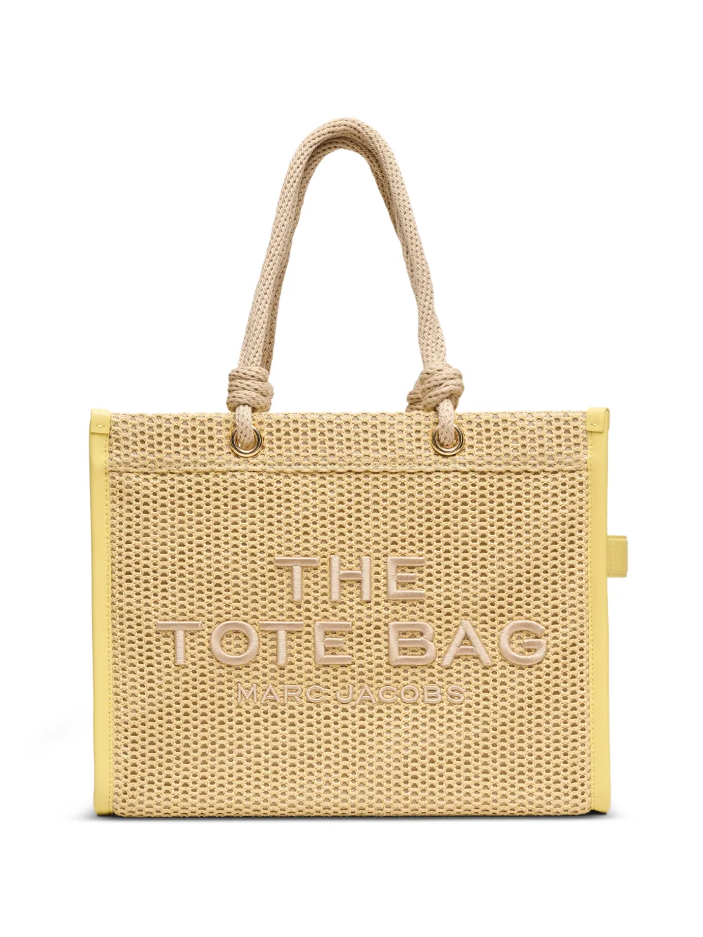 Yellow bag, front view