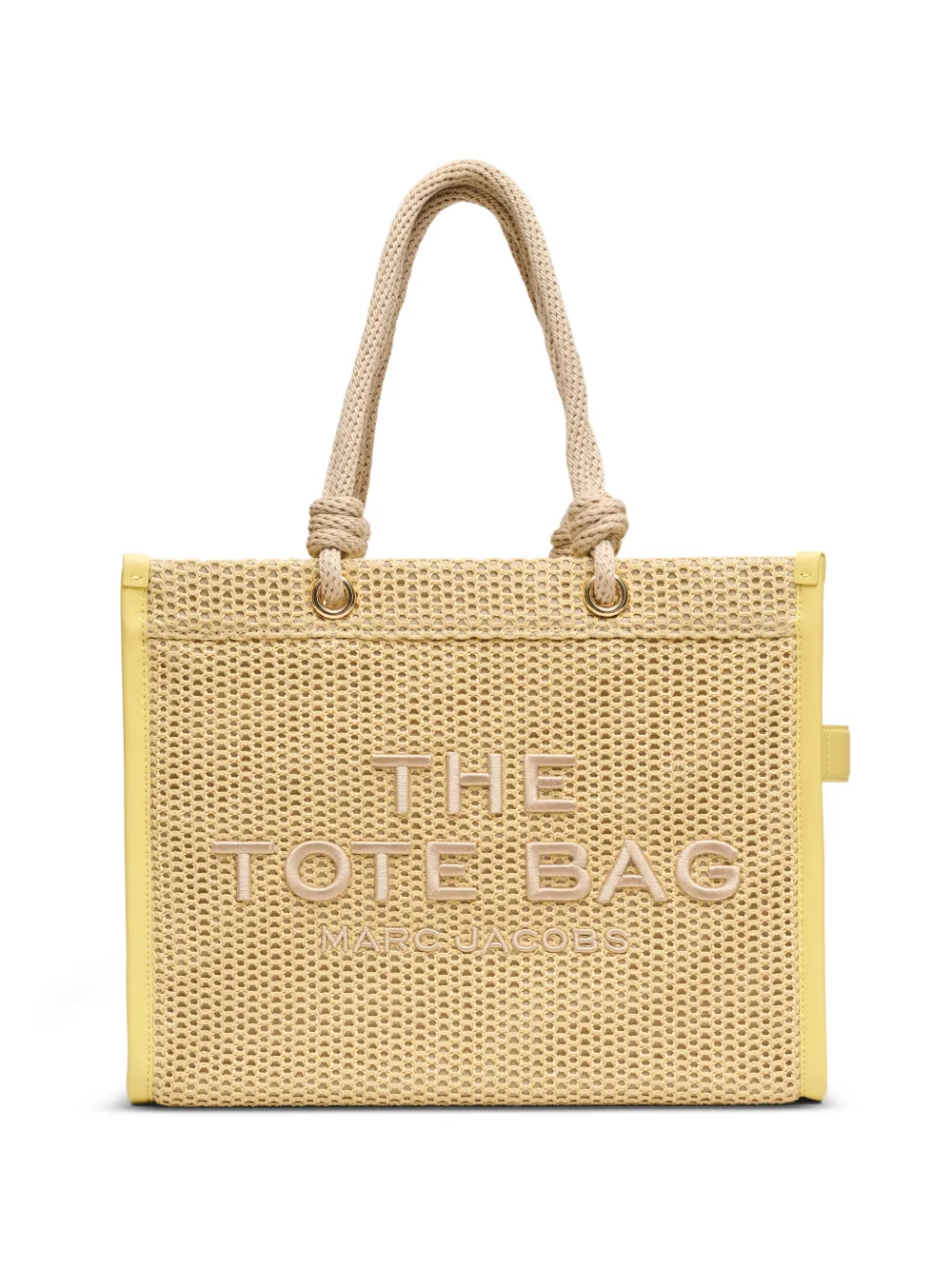 Yellow bag, front view