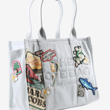 White bag, front view