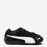 Black sneakers, side view