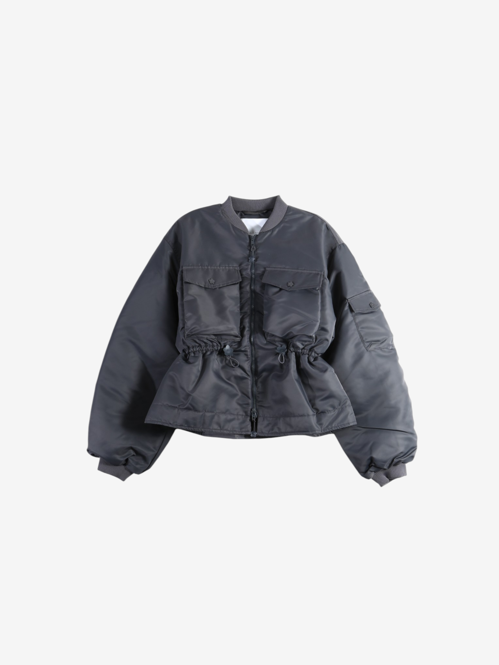 Black jacket, front view