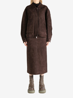 ATELIER NEW YORK - Unisex Suede Leather Blouson Jacket