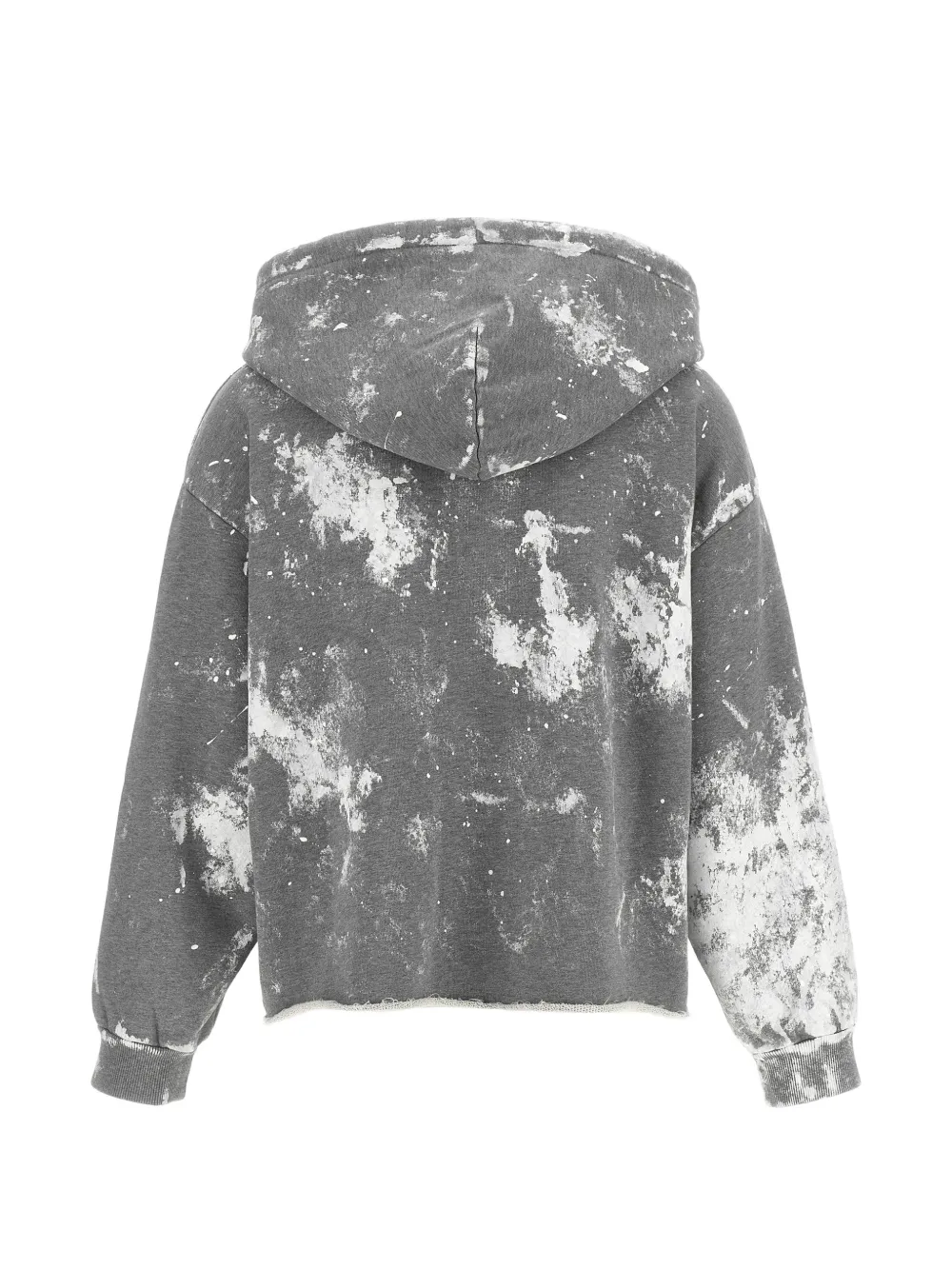 Grey hoodies , back view