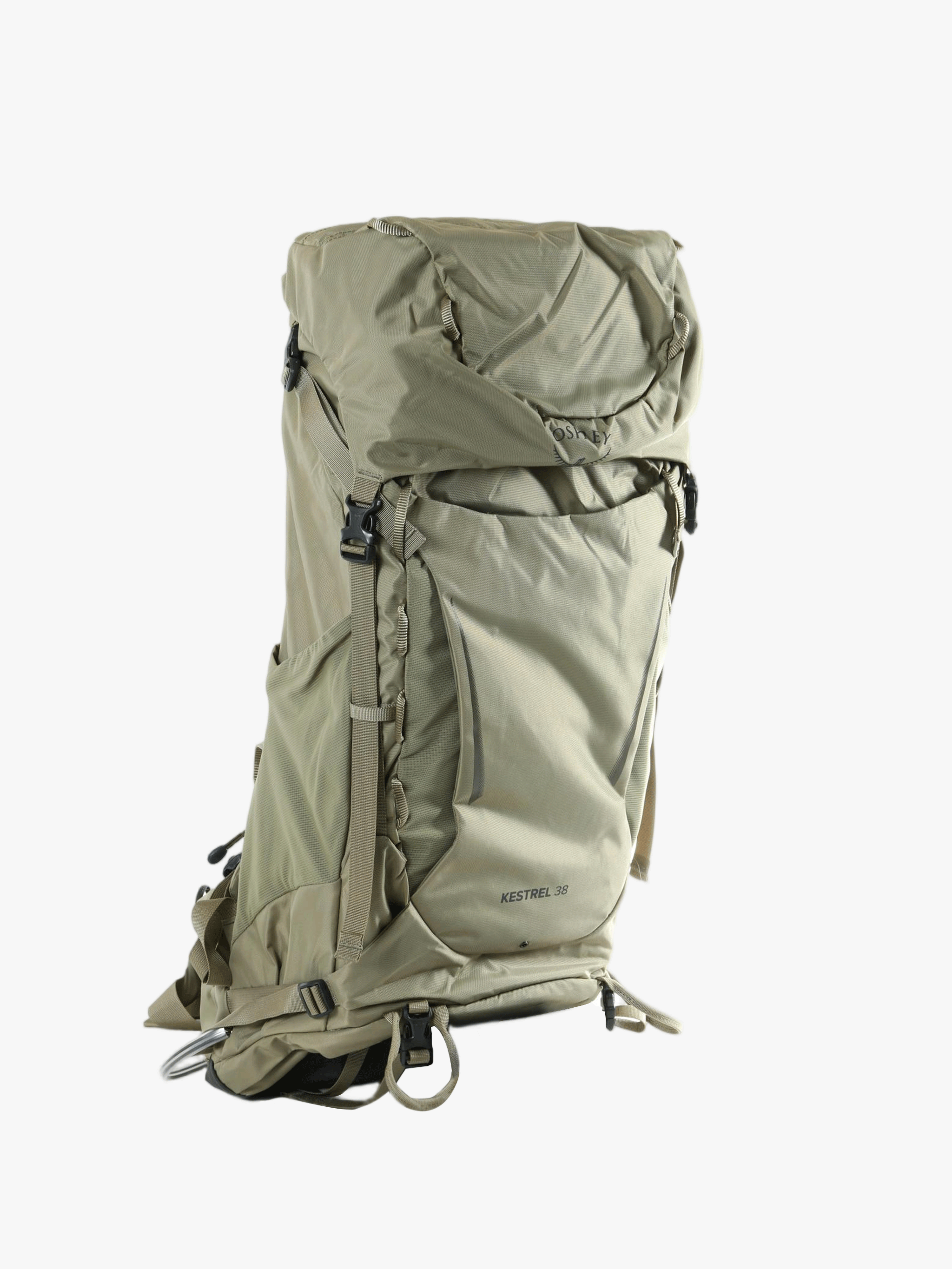 Green bag, front view