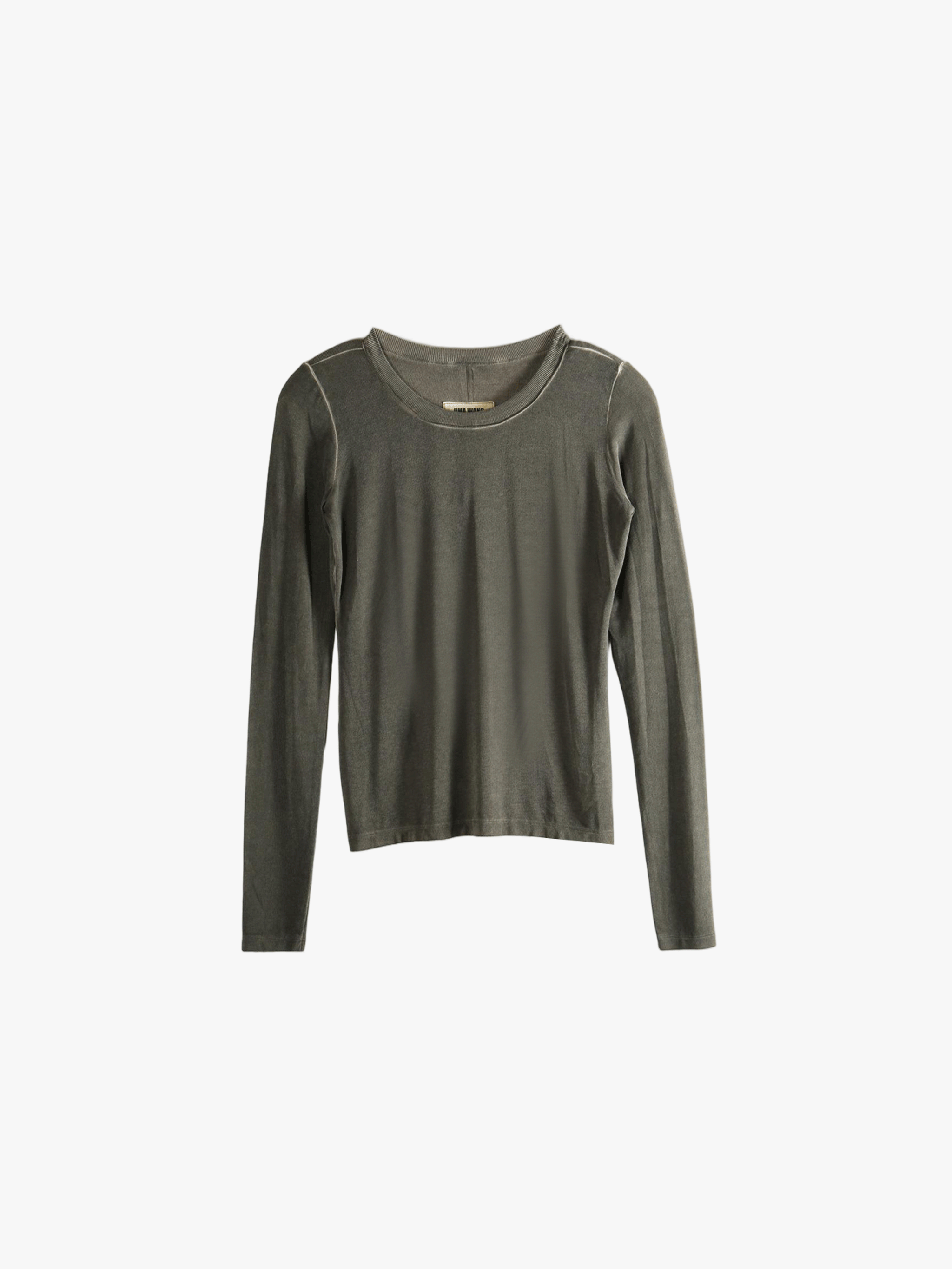 Grey tee, front view