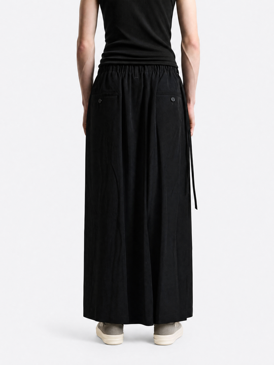 Black pants, full body view