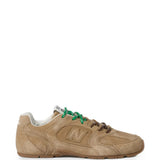 Tan shoes, front view