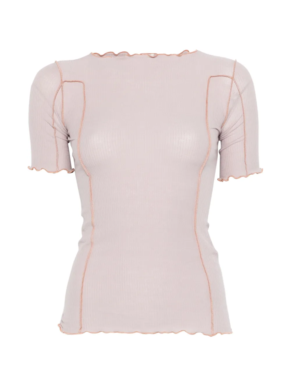 Pink t-shirt, front view
