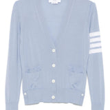 Blue knitwear, front view