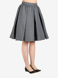 SHUSHU/TONG - Women Silhouette Pleated Skirt