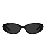 Black eyewear, front view