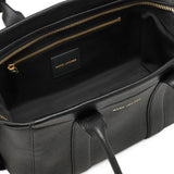Close up of Black bag, showing detail