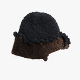 Brown hat, front view