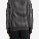 Black knitwear, full body view