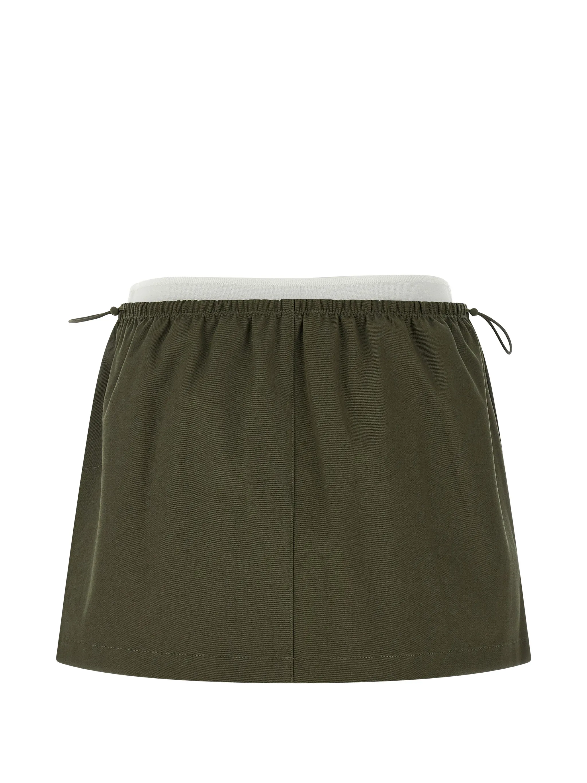 green skirts, front view