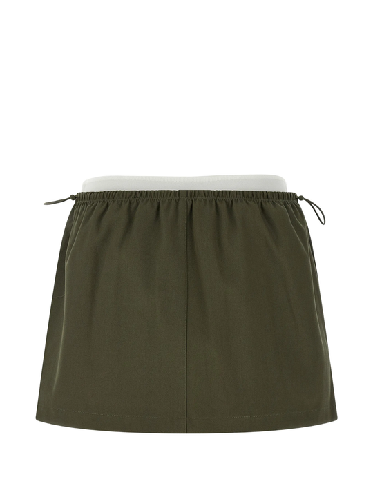 green skirts, front view