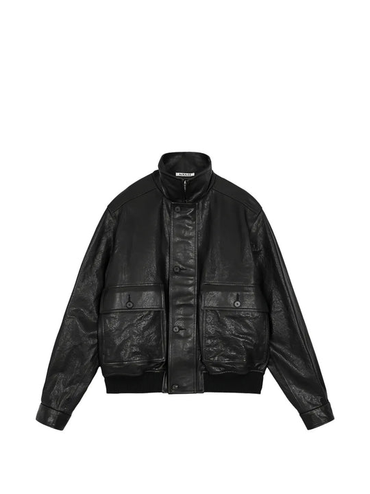 Black jacket, front view