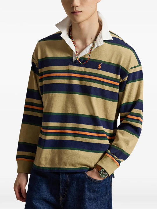 Tan top worn by a person, showing the top fit