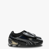 Black sneakers, side view