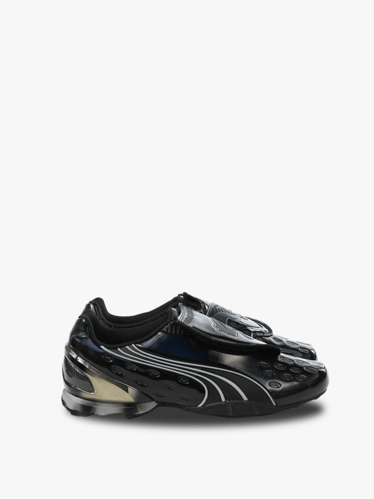 Black sneakers, side view