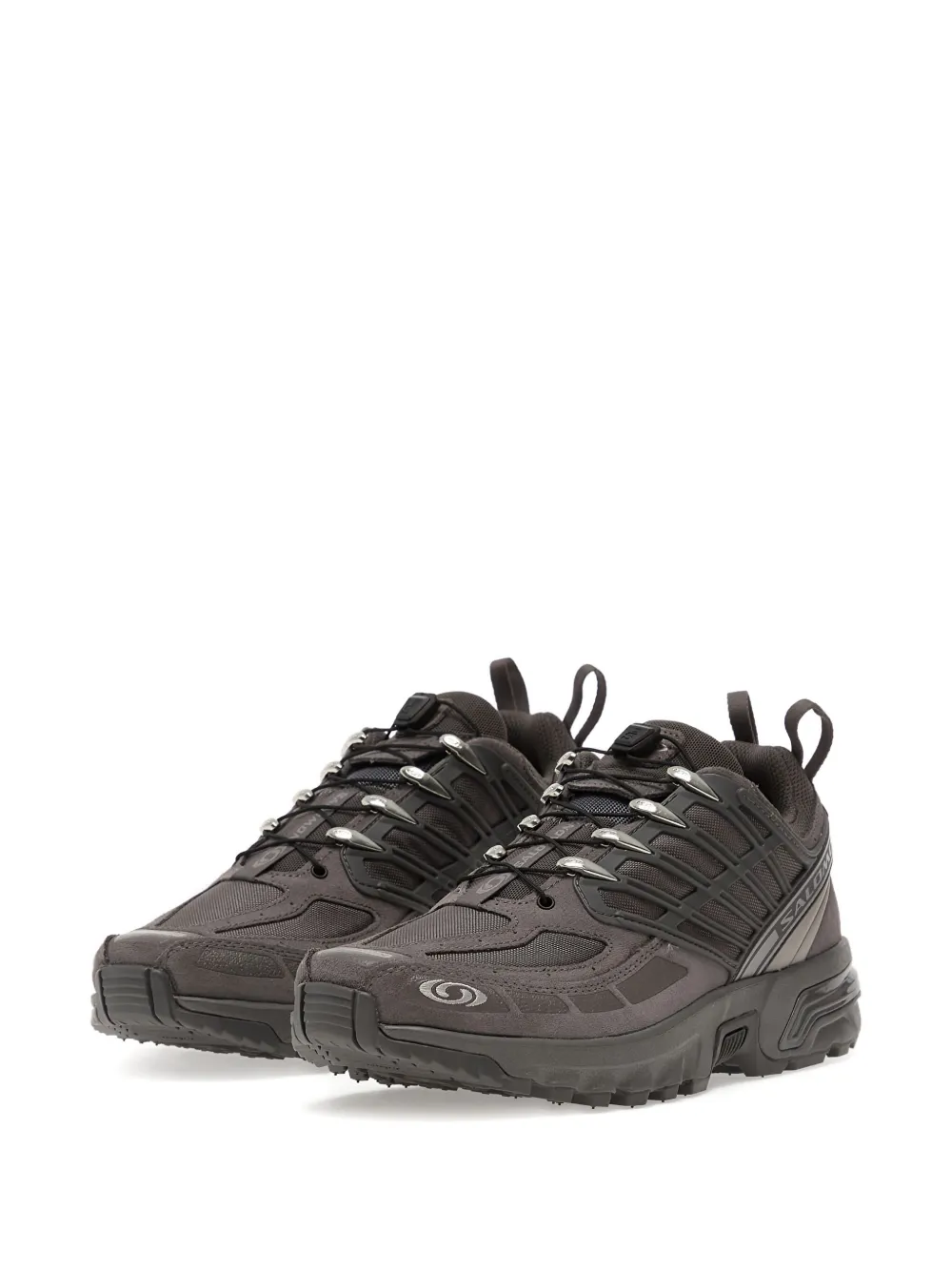 Black sneakers, side view