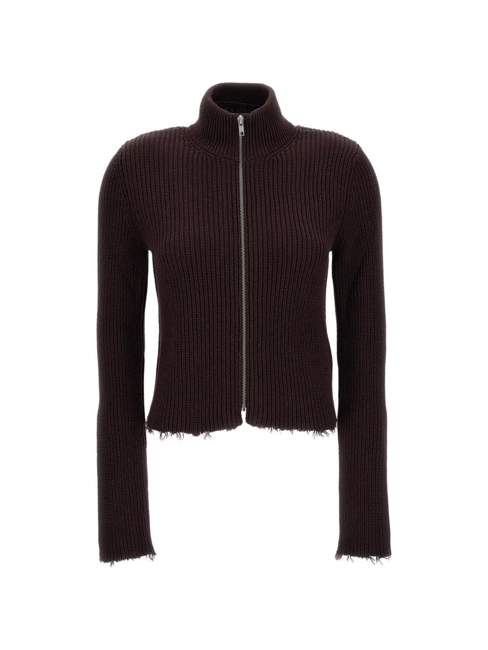 Brown jacket, front view