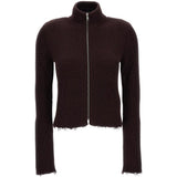 Brown jacket, front view