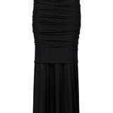 Black skirt, front view