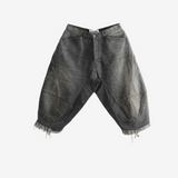 Black shorts, front view