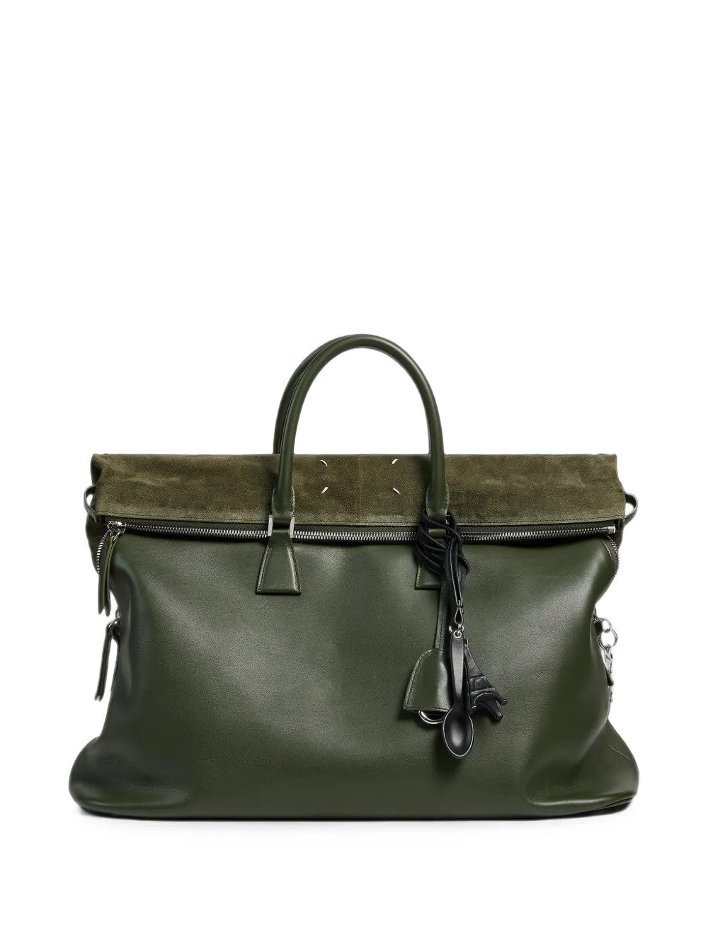 Green accessories, front view