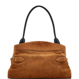 Brown bag, back view