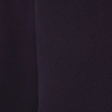 Close up of the blue sweatshirt, showing texture of the cotton fabric
