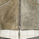 Green jacket, front view