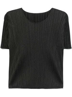 PLEATS PLEASE ISSEY MIYAKE - Women Basics Roundneck T-Shirt