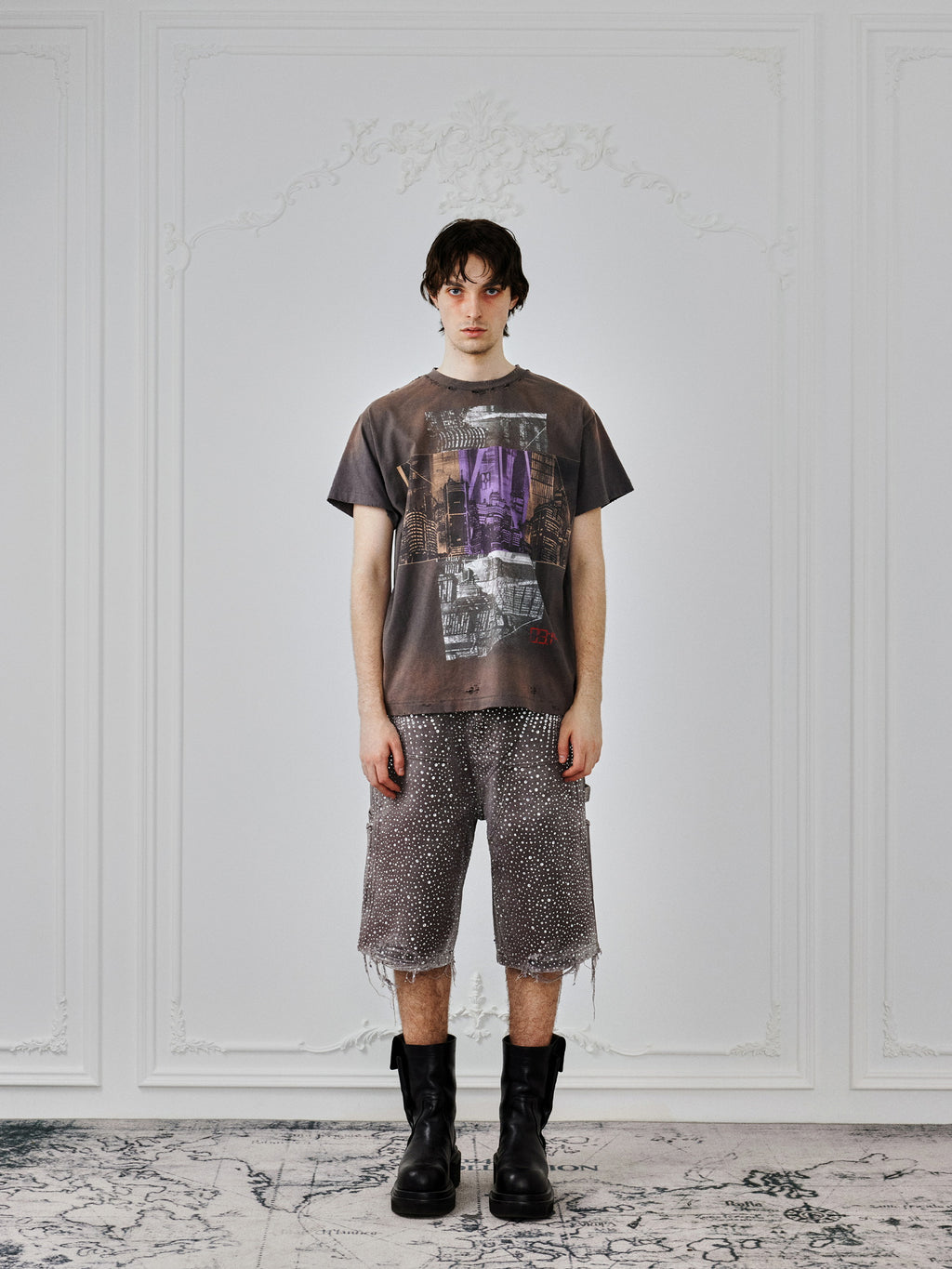 BIRTH OF ROYAL CHILD - Unisex Akira Destroyed Vintage Tee