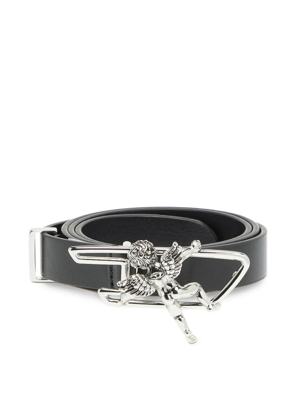 Black accessories, front view