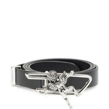 Black accessories, front view