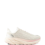 Tan shoes, side view