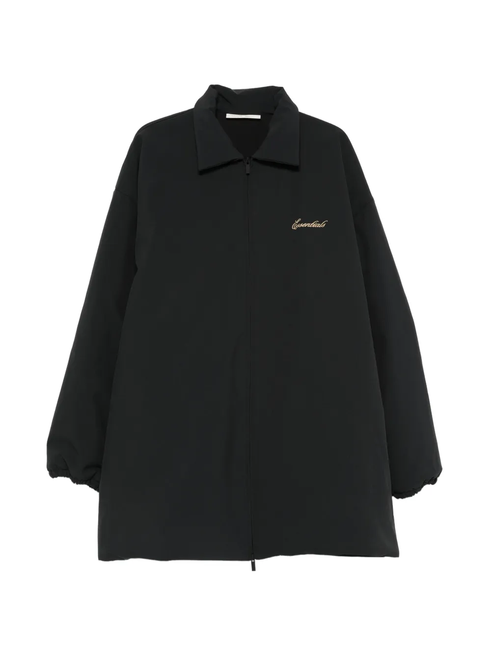 Black coats, front view