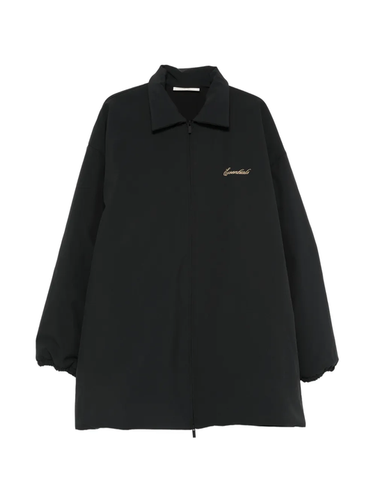 Black coats, front view