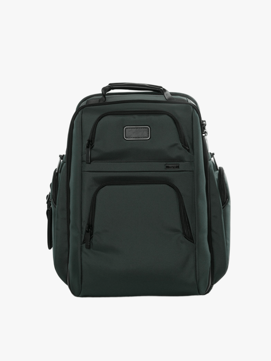 Green bag, front view