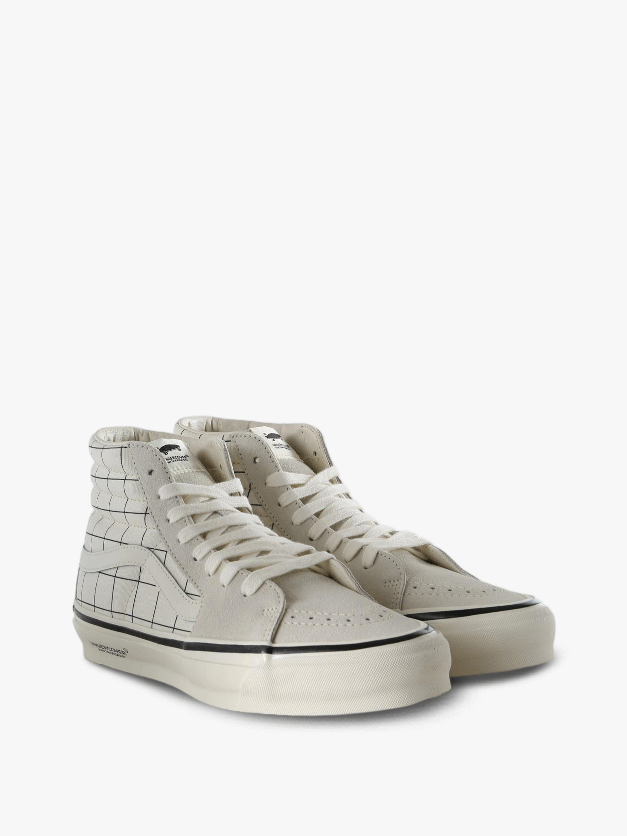 Tan shoes, front view