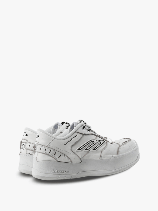 White shoes, side view