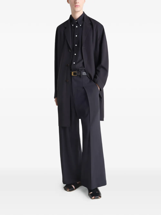 Black coats full body view