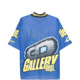 Blue t-shirt, front view