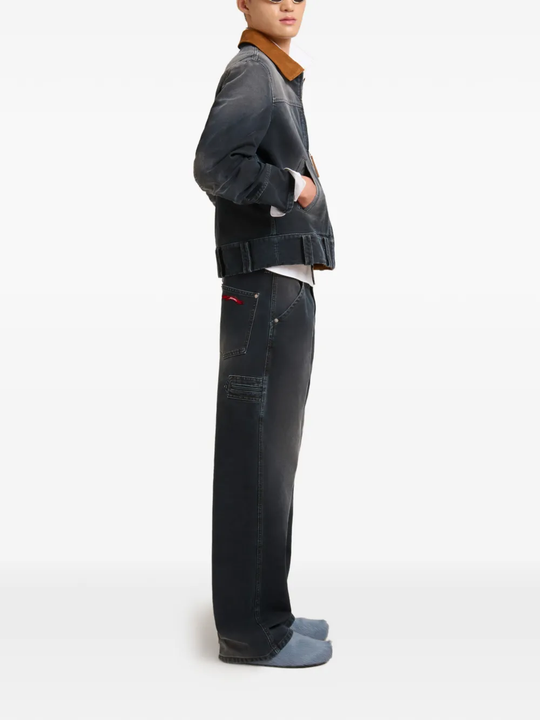 Black jacket, full body view